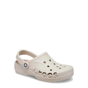 Crocs Unisex Baya Round Toe Flat Heel Medium Width Beige Clog, Size m10/w12 - Picture 1 of 4