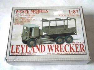 1:87 LEYLAND WRECKER Wespe Models- resin kit 87086 - Picture 1 of 1