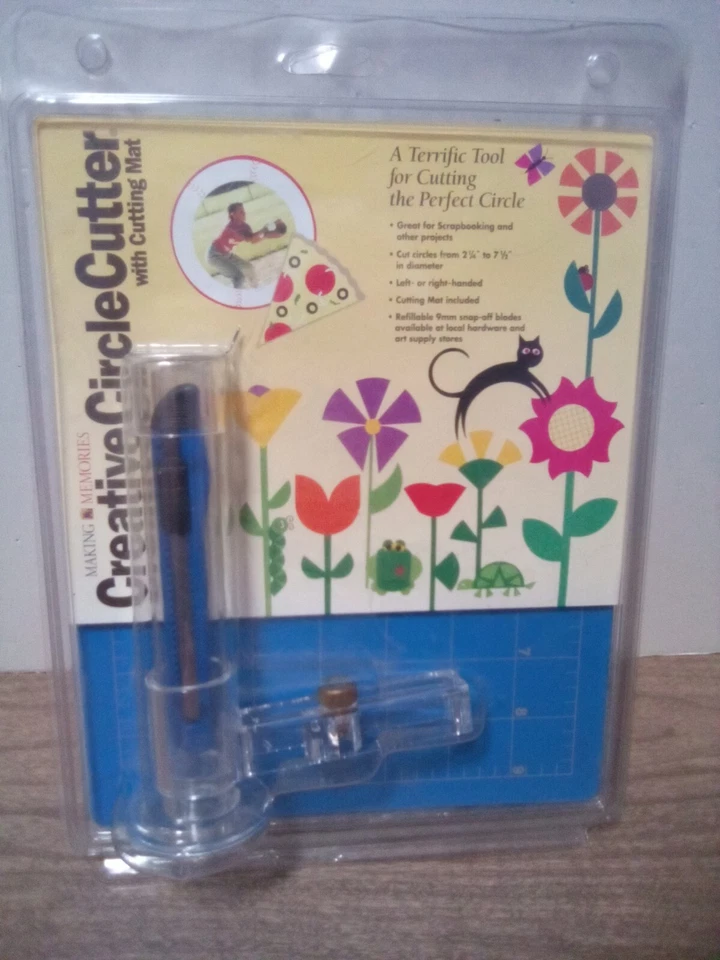 Making Memories Creative Circle Cutter & Cutting Mat Craft Tool Scrapbooking - Image 1 of 1