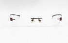 Montures de lunettes en titane marron Ray-Ban Rb8583 1020 disque 51-17-140