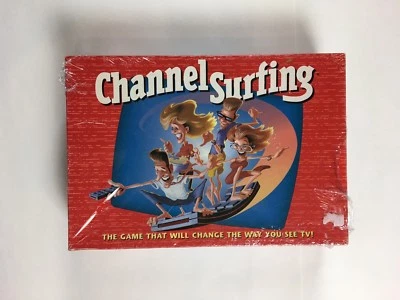 CHANNEL SURFING By MILTON BRADLEY VINTAGE GAME NEW SEALED From 1994 - Image 1 of 4