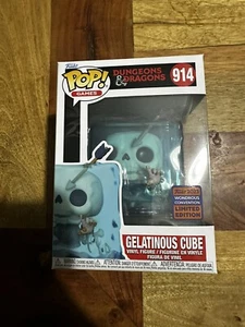 Gelatinous Cube Funko Pop Vinyl 914 Dungeons And Dragons Blue - Picture 1 of 6