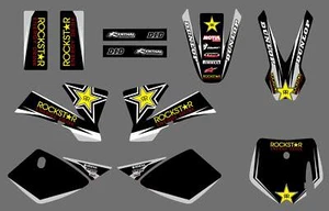 Calcomanías de fondo Team Graphics pegatinas para KTM 50 SX 2002-2008 04 05 06 07 - Imagen 1 de 3