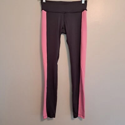 Pantalones activos Forever 21 para mujer negros y rosas colorblock talla S Foto 1 de 4