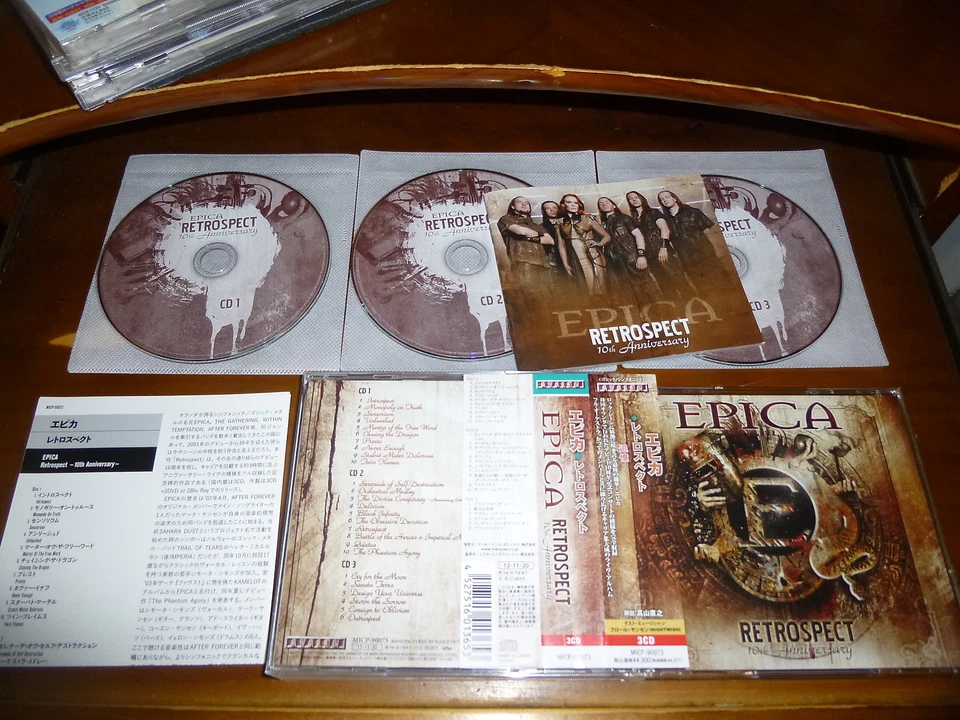 Epica / Retrospect JAPAN 3CDBOX C8 - Image 1 of 1