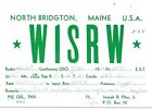 Qsl  1950 North Bridgton Maine    Radio Card