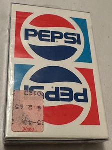 Vintage 1980s Pepsi Cola Promo Playing Cards Plastic Coated *New Sealed* - Picture 1 of 2