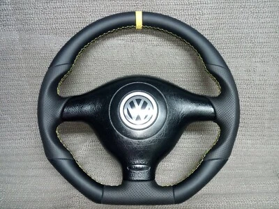 Sport Lenkrad VW Golf 4 IV R32 GT GTI  Bora Passat mit Airbag Ohne Tausch !! - Bild 1 von 2