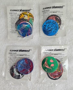 4 PACKS OF VINTAGE 1995 IMPERIAL SLAMMER WHAMMERS 4 SLAM CAPS 16 FLASH CAPS MIP - Picture 1 of 2