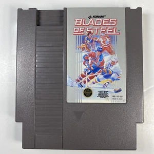 BLADES OF STEEL VIDEO GAME - NINTENDO / NES - Picture 1 of 3