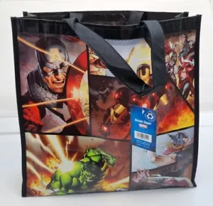 Marvel Avengers Reusable Woven Shopping Bag Tote Bag - Brand New - Picture 1 of 7