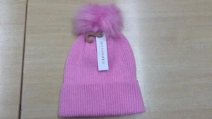 Accessorize New, Pink, Pom Pom hat. 98% Polyester. - Picture 1 of 1