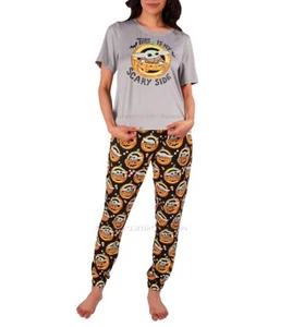 Star Wars Baby Yoda Women's Pajamas Size XS - L Mandalorian Munki Halloween NWT - Picture 1 of 1