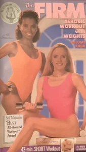 The Firm Aerobic Total Workout With Weights 42 Minute Short Workout VHS video - Picture 1 of 2