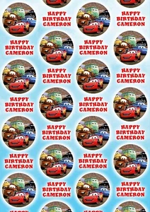 DISNEY CARS personalisierte Geburtstagsgeschenkverpackung - Lightning McQueen - Disney - Bild 1 von 1
