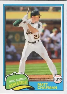 2019 Topps #261 Matt Chapman - Picture 1 of 2