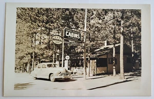 RARE C 1950 RPPC SUNBEAM BUNGALOWS CABINS LAKE NIPISSING CALLANDER BAY ONTARIO M - Picture 1 of 2
