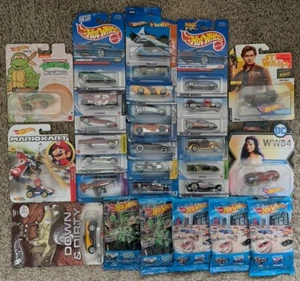 Hot Wheels Lot Of 30 Cars With Hot Wheels Character Cars~Mystery Cars~And More!! - Picture 1 of 7