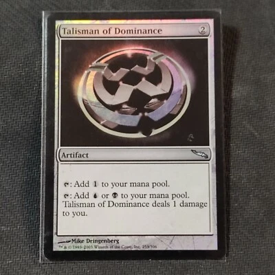 Talisan of Dominance - Mirrodin MTG - Foil - Image 1 of 3
