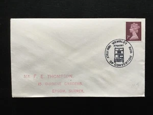 GB 1976 IBM Italy Computer Convention Cover, Wembley special pmk (PSE839) - Picture 1 of 1