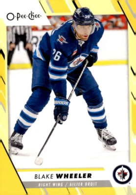 2023-24 O-Pee-Chee Yellow Border #276 Blake Wheeler Winnipeg Jets - Image 1 of 2