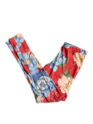 Adidas Originals Leggings Womens Size 12 Chita Floral Pattern Multicoloured - Image 1 of 4