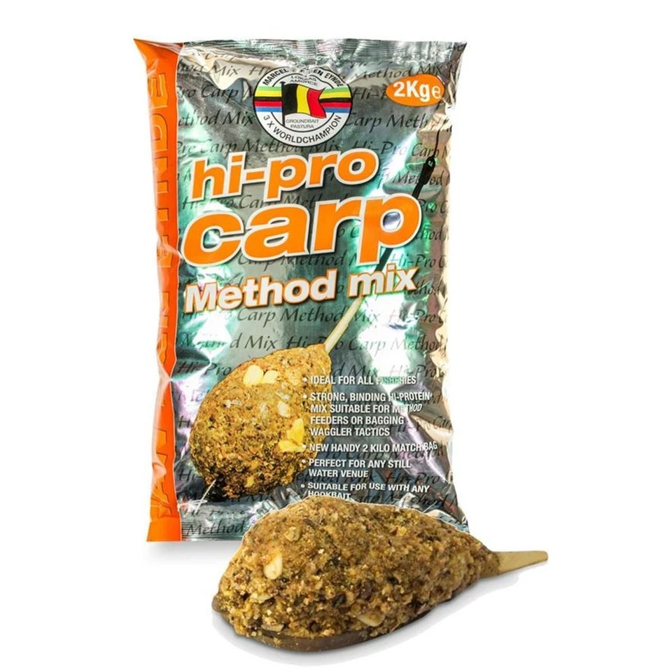 2kg VAN DEN EYNDE HI PRO CARP METHOD MIX Feederfuter Angelfutter (9 EUR/kg) - Bild 1 von 1