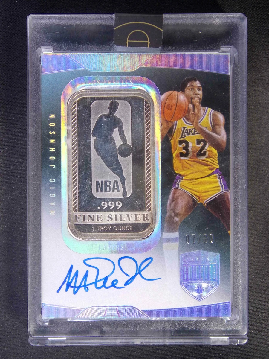 Magic Johnson Basketball Memorabilia Trading Cards & Accessories