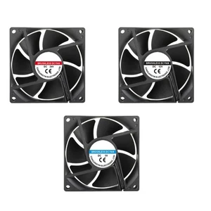 8025 Brushless Fan ABS Housing Double Ball Bearings High Speed Cooling for - Picture 1 of 11