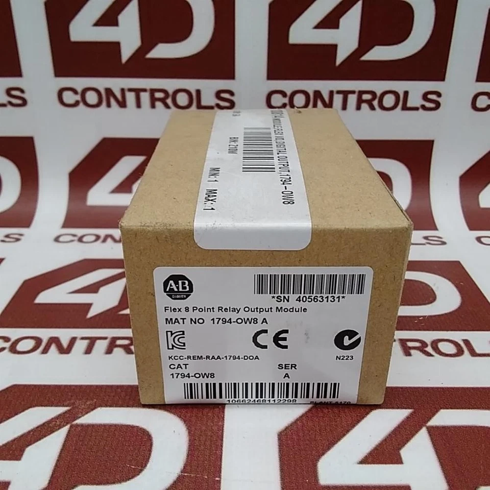 1794-OW8 | Allen Bradley | Flex I/O, Output Module, 24VDC, Sealed (NSS), Ser A - Image 1 of 1