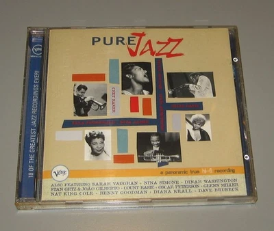 Pure Jazz CD Nina Simone Count Basie Miles Davis Billie Holiday Nat King Cole Foto 1 de 4