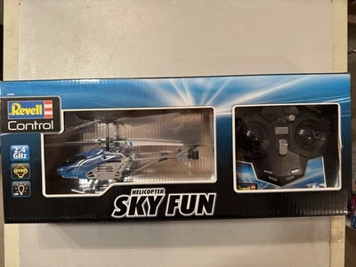 Revell Control Sky Fun 1:4 RTF/3CH/GHz RC-Helikopter - Blau/Silber (23982) - Bild 1 von 3