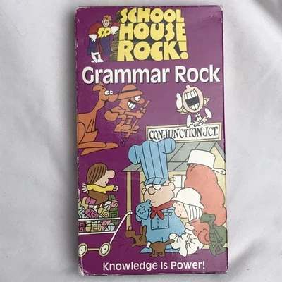 Schoolhouse Rock! Grammar Rock VHS Conjunction Junction Vintage Kids - Image 1 of 4