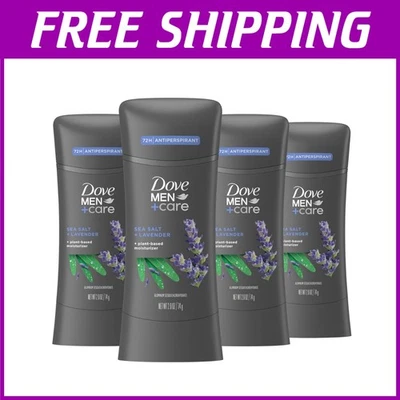 Plant-Based Dove Men+Care Antiperspirant - Long-Lasting Sea Salt + Lavender - Image 1 of 4