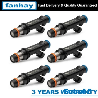 6x Inyectores de combustible para Chevrolet Trailblazer GMC Envoy 2005-07 4,2 L 171146145 Foto 1 de 4
