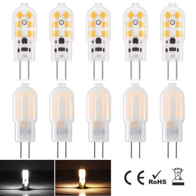 G4 LED 12V 2W = 20W SMD Capsule Light Bulb Corn Lamp Replace Eco Halogen Bulbs - Image 1 of 4