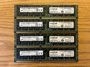 64GB (4x 16GB) Micron PC3-14900R DDR3 ECC REG Registered Server Memory - Picture 1 of 4