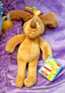 NUEVO CON ETIQUETA Peluche Aurora Dr. Seuss' El Grinch MAX EL PERRO APROX 7 PULGADAS - Imagen 1 de 2