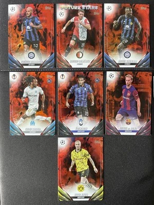 2023-2024 Topps Soccer - Inferno Foil - Select Your Card - Image 1 of 2