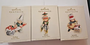 2006 Hallmark Keepsake Ornaments Merry Bakers Dollop Whisk Sprinkle - Picture 1 of 5