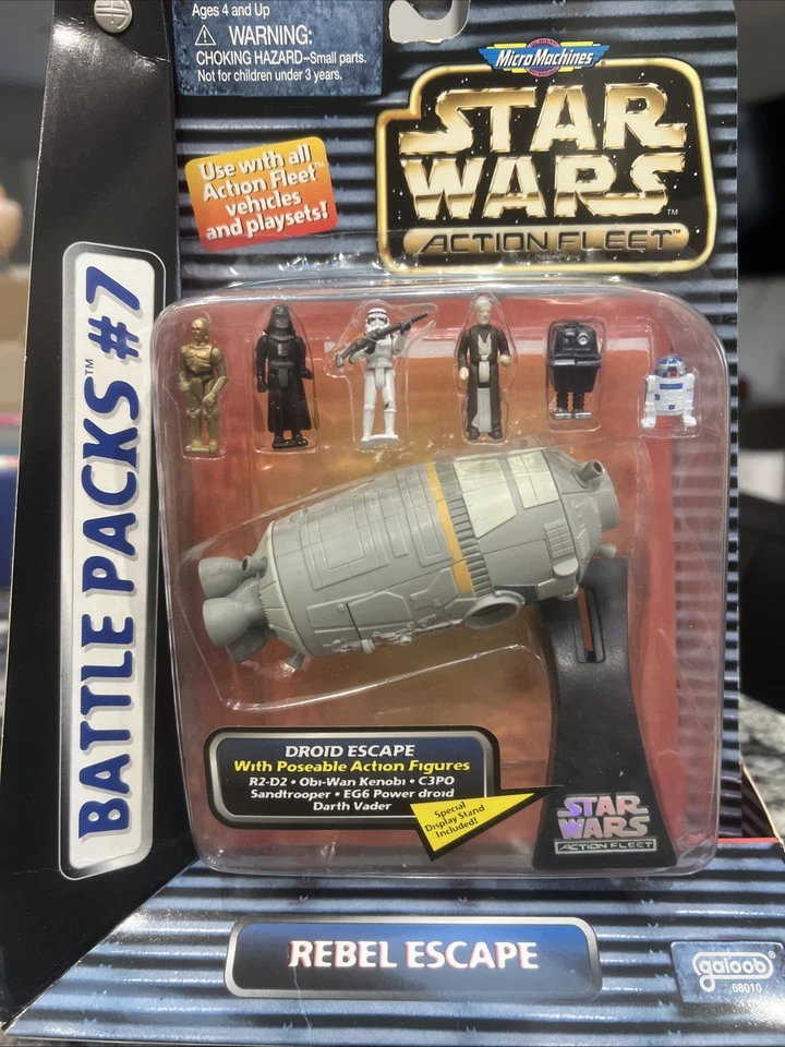 Nuevo en caja Star Wars Galoob Micro Machines - Juego de acción Droid Escape Foto 1 de 2