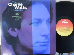 Charlie Watts Orchestra ORIG OZ Promo LP Live Fulham Town Hall VG+ '86 CBS Jazz - Picture 1 of 1