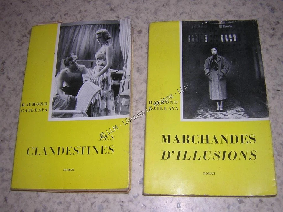 1954.marchandes d'illusions + clandestines / Caillava.non coupés.prostitution - Photo 1/1