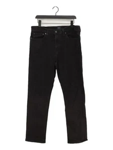 J. Crew Men's Jeans W 35 in; L 32 in Black Cotton with Elastane Straight - Picture 1 of 6