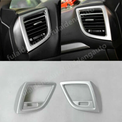 Cubierta de salida de ventilación delantera ABS mate para Mazda 3 Axela 2017 2018 Foto 1 de 4