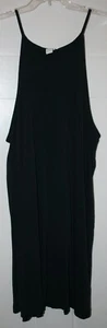 H&M Damen Kleid Ärmellos Tank Midi Schwarz Größe XL - Bild 1 von 7