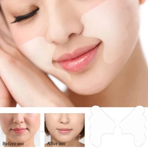 Facial Wrinkle Remover Pad Reusable Medical Grade Silicone Nasolabial Folds Anti - Picture 1 of 8