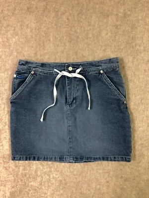 Y2k Vintage Venus Girl Trap Denim Jean Skirt Low-rise Drawstring Size 5(?) - Image 1 of 4