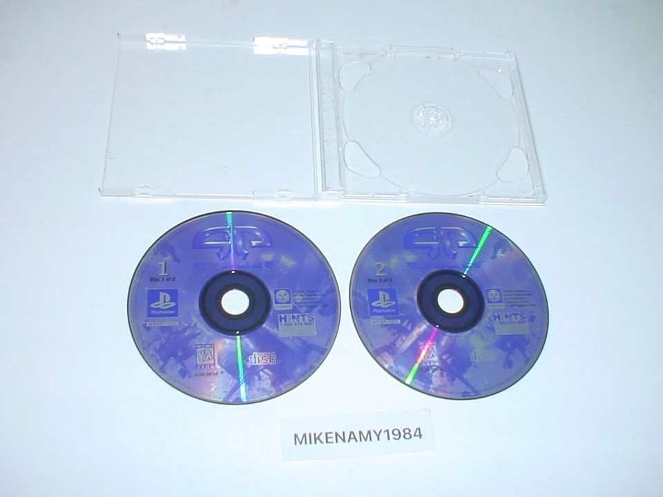 G-POLICE two disc game only in plain case - Playstation / PS2 - Image 1 of 1