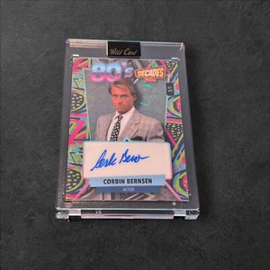 2024 Wild Card Decades Corbin Bernsen Signature Multi Wave Foil 1/1 M/NM - Picture 1 of 2